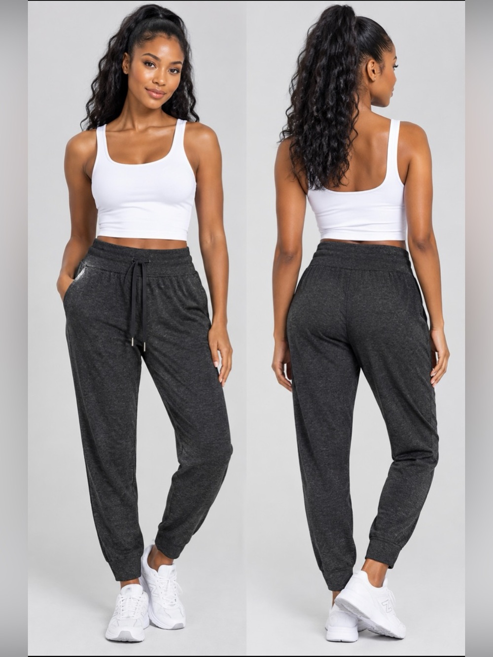 lululemon athletica Dark Charcoal Jogger Track Pants